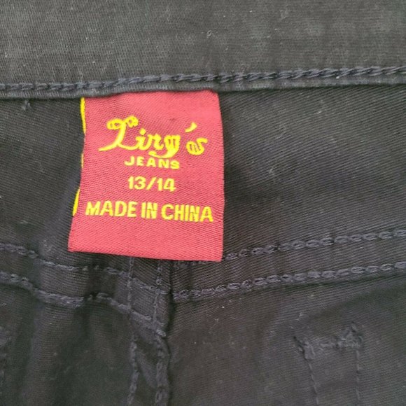 Ling’s Jeans Denim Shorts Women's Size 13/14 Mid Rise Stretch Spandex Cotton - Picture 2 of 11